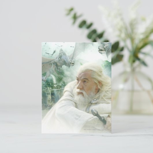 GANDALF™ en de Witchking Briefkaart (Staand voorkant)
