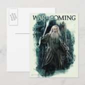 Gandalf - Er komt oorlog Briefkaart (Voorkant / Achterkant)