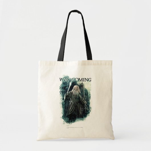 Gandalf - Er komt oorlog Tote Bag (Voorkant)