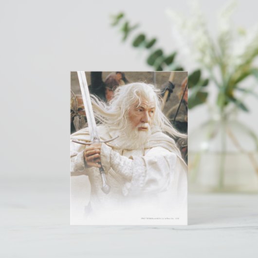 GANDALF™ Fight with Sword Briefkaart (Staand voorkant)