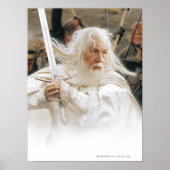 GANDALF™ Fight with Sword Poster (Voorkant)