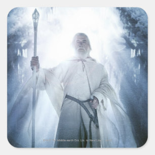 GANDALF™ gloeien Vierkante Sticker
