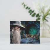 Gandalf in het huis van BILBO BAGGIN™ Briefkaart (Staand voorkant)