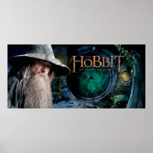 Gandalf in het huis van BILBO BAGGIN™ Poster
