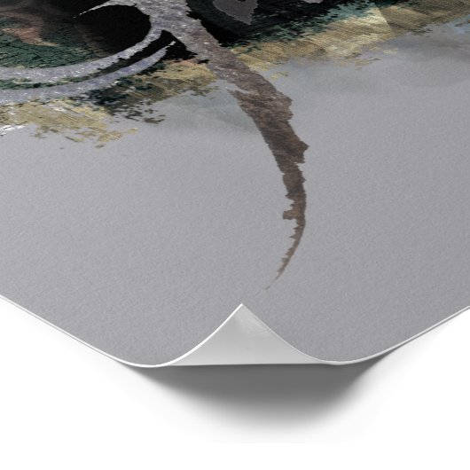 Gandalf met naam poster (Hoek)