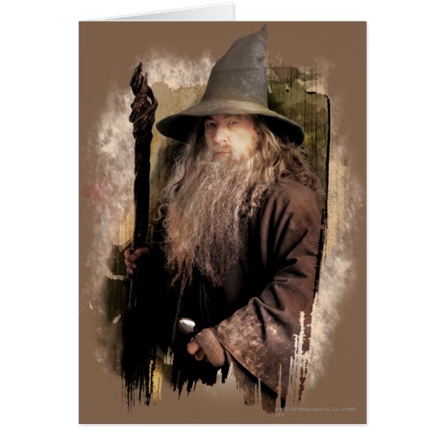 Gandalf met personeel (Voorkant)
