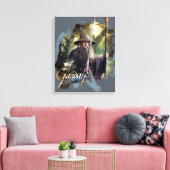 Gandalf met personeel en zwaard canvas afdruk (Insitu (Woonkamer))