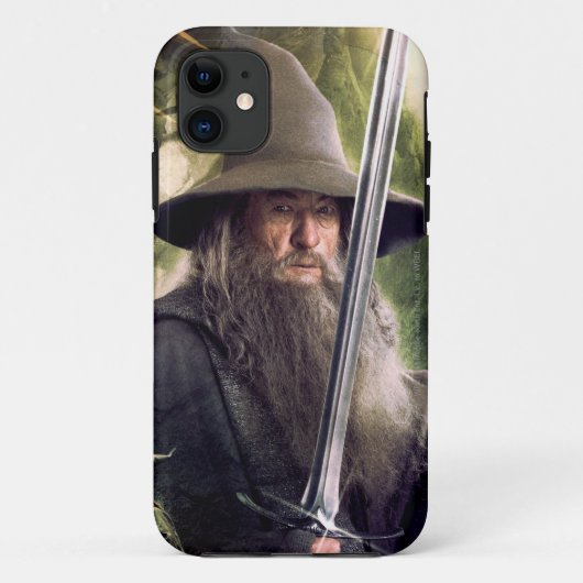 Gandalf met personeel en zwaard Case-Mate iPhone case (Achterkant)