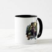 Gandalf met personeel en zwaard mok (Voorkant rechts)