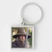 Gandalf met personeel en zwaard sleutelhanger (Voorkant)
