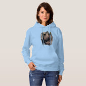 Gandalf met personeel hoodie (Voorkant volledig)
