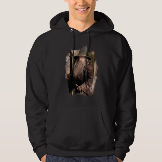 Gandalf met personeel hoodie (Voorkant)