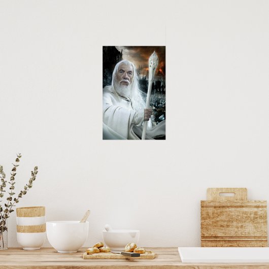 GANDALF™ met personeel Poster (Keuken)