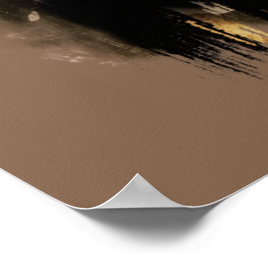 Gandalf met personeel poster (Hoek)