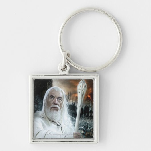 GANDALF™ met personeel Sleutelhanger (Voorkant)