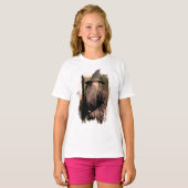 Gandalf met personeel t-shirt (Voorkant volledig)