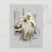 GANDALF™ met Sword Vector Collage Briefkaart (Voorkant)