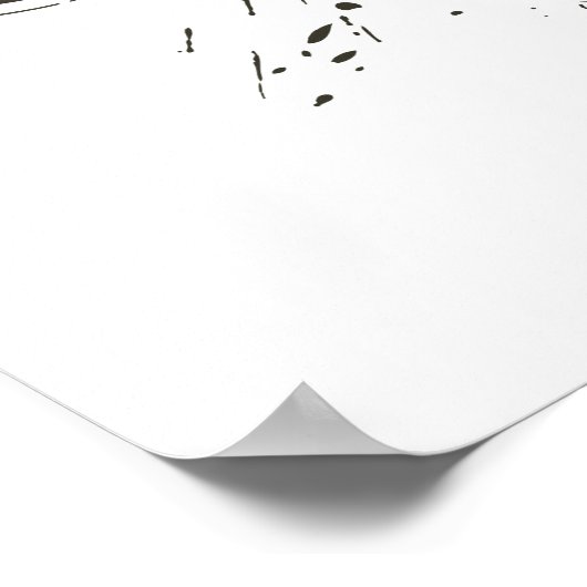 GANDALF™ met Sword Vector Collage Poster (Hoek)