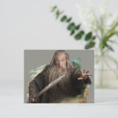 Gandalf met zwaard briefkaart (Staand voorkant)