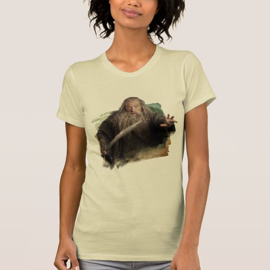 Gandalf met zwaard t-shirt (Voorkant)