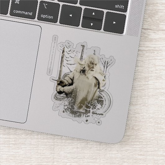 GANDALF™ met zwaardonderlaag Sticker (Detail)