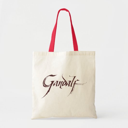 Gandalf Naam Vast Tote Bag (Voorkant)