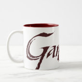 Gandalf Name Solid Tweekleurige Koffiemok (Links)
