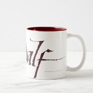 Gandalf Name Solid Tweekleurige Koffiemok