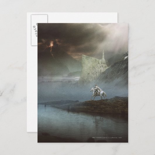 GANDALF™ neemt hobbits mee naar de beveiligde stad Briefkaart (Voorkant / Achterkant)