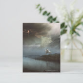 GANDALF™ neemt hobbits mee naar de beveiligde stad Briefkaart (Staand voorkant)