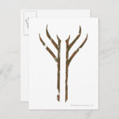 GANDALF™ Rune Briefkaart (Voorkant / Achterkant)