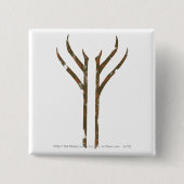 GANDALF™ Rune Vierkante Button 5,1 Cm (Voorkant)