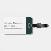 GANDALF™ "Speak Friend And Enter" Doors of Durin Bagagelabel (Achterkant horizontaal)