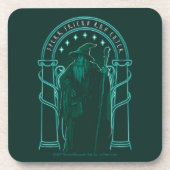 GANDALF™ "Speak Friend And Enter" Doors of Durin Bier Onderzetter (Voorkant)