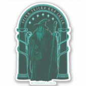GANDALF™ "Speak Friend And Enter" Doors of Durin Sticker (Voorkant)