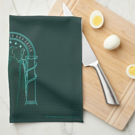 GANDALF™ "Speak Friend And Enter" Doors of Durin Theedoek (Quarter Fold)