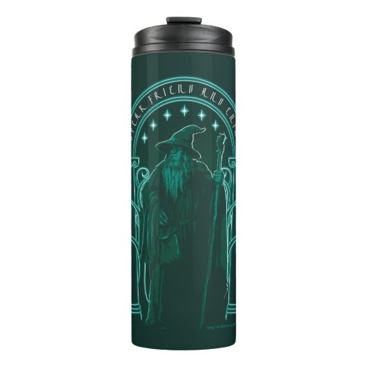 GANDALF™ "Speak Friend And Enter" Doors of Durin Thermosbeker (Voorkant)