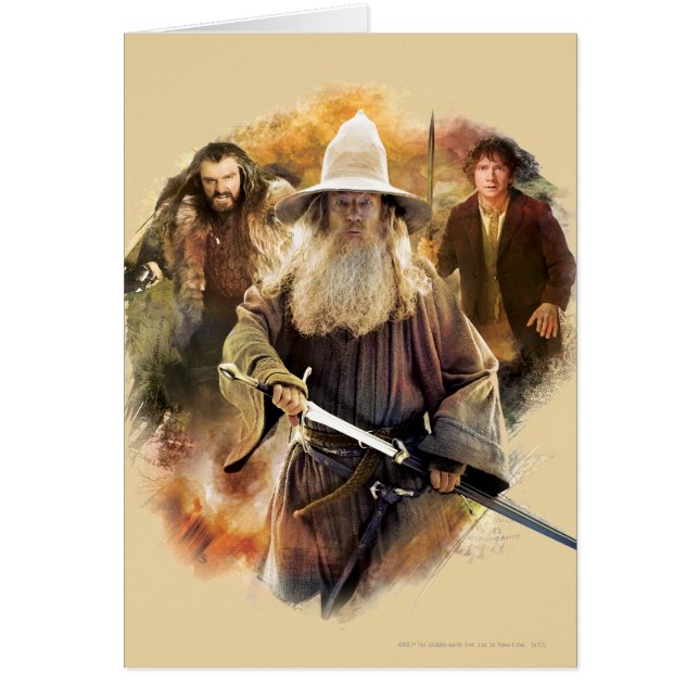 Gandalf, THORIN OAKENSHIELD™ & BILBO BAGGINS™ (Voorkant)