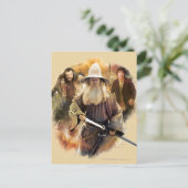 Gandalf, THORIN OAKENSHIELD™ & BILBO BAGGINS™ Briefkaart (Staand voorkant)