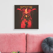 GANDALF™ Vs Balrog "You Shall Not Pass" Graphic Canvas Afdruk (Insitu (Woonkamer))