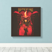 GANDALF™ Vs Balrog "You Shall Not Pass" Graphic Canvas Afdruk (Insitu (Houten vloer))