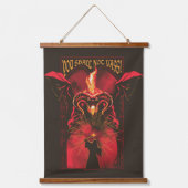 GANDALF™ Vs Balrog "You Shall Not Pass" Graphic Hangend Wandkleed (Voorkant)