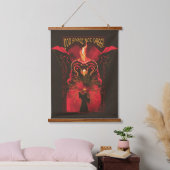 GANDALF™ Vs Balrog "You Shall Not Pass" Graphic Hangend Wandkleed (Slaapkamer)