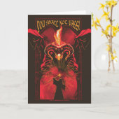 GANDALF™ vs Balrog "You Shall Not Pass" Graphic Kaart (Gele Bloem)