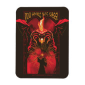 GANDALF™ Vs Balrog "You Shall Not Pass" Graphic Magneet (Verticaal)