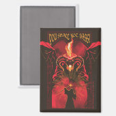 GANDALF™ Vs Balrog "You Shall Not Pass" Graphic Magneet (Voorkant / Achterkant)