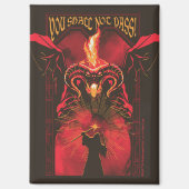 GANDALF™ Vs Balrog "You Shall Not Pass" Graphic Magneet (Voorkant)