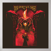 GANDALF™ Vs Balrog "You Shall Not Pass" Graphic Poster (Voorkant)