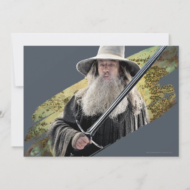 Gandalf With Sword Green (Voorkant)