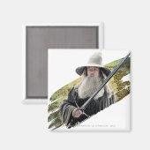Gandalf With Sword Green Magneet (Voorkant / Achterkant)